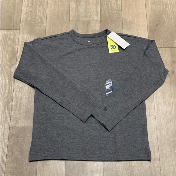 Kids NWT All In‎ Motion Active Gym Training Thumbhole Top Shirt - Picture 1 of 7